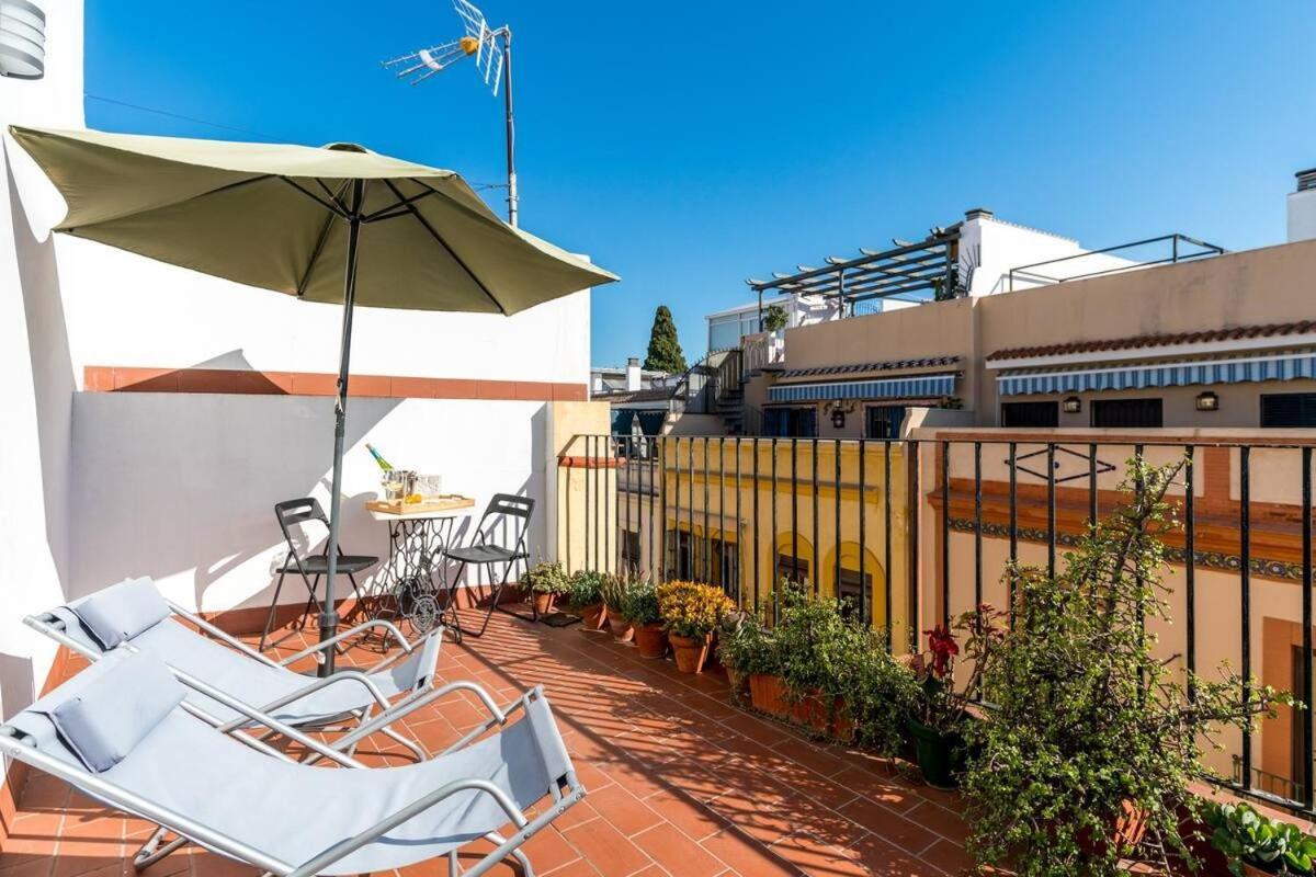 Apartamento Deluxe Terrace. Alameda Севилья Экстерьер фото
